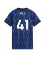 Arsenal Declan Rice #41 Replika Borta Kläder Dam 2025-26 Kortärmad